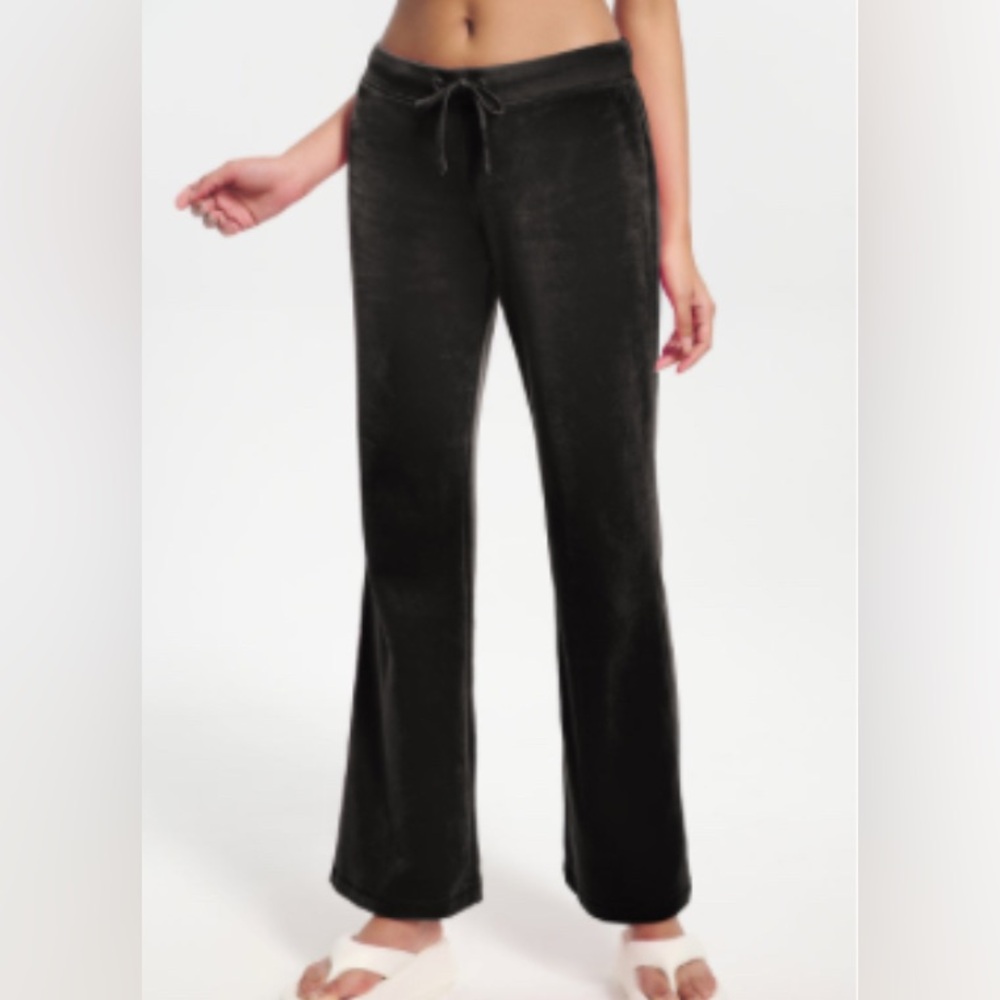 Juicy couture Classic Cotton Velour Track Pants size smalll nwot